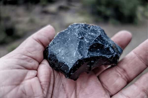 Gümüş Obsidyen Taşı